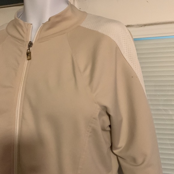 Vintage Danskin zip-up tennis or track jacket with mock collar - Picture 3 of 3